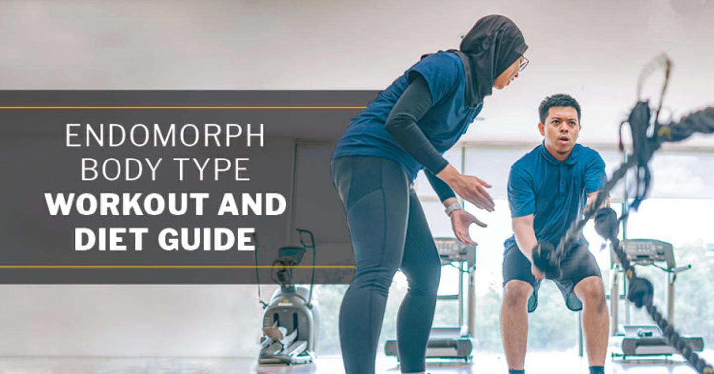 The endomorph body type can be frustrating. If you struggle to lose weight and gain easily, especially when indulging in carbs, try a workout structure and diet that matches your body type. 