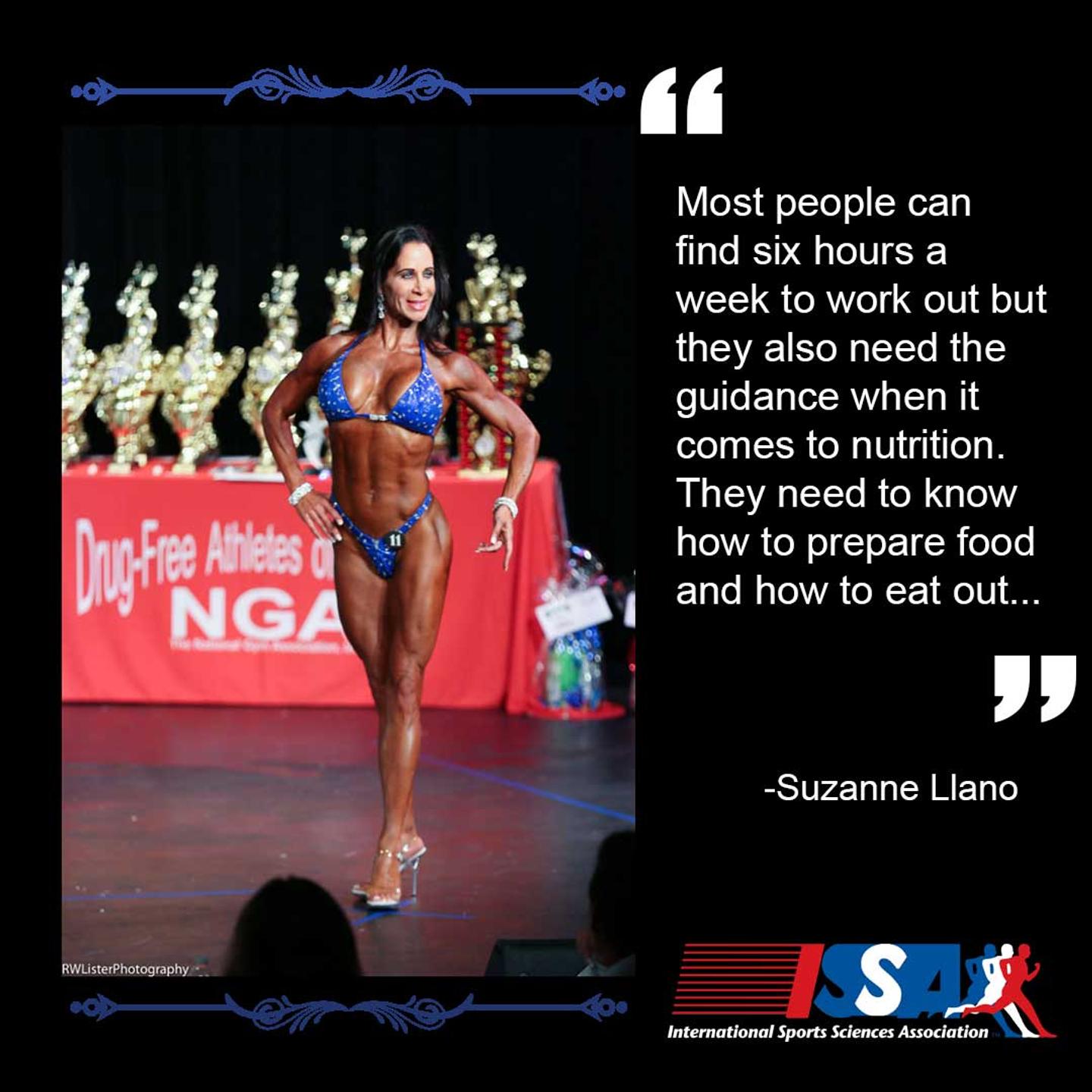 ISSA, International Sports Sciences Association, Certified Personal Trainer, ISSAonline, Suzanne Llano: Becoming a Personal Trainer