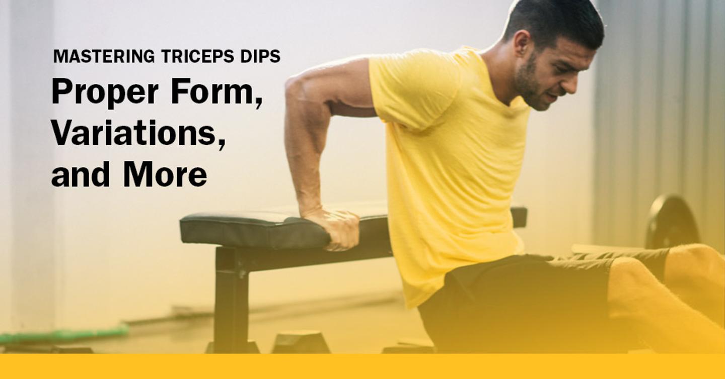 ISSA, International Sports Sciences Association, Certified Personal Trainer, ISSAonline, Mastering Triceps Dips: Proper Form, Variations, and More