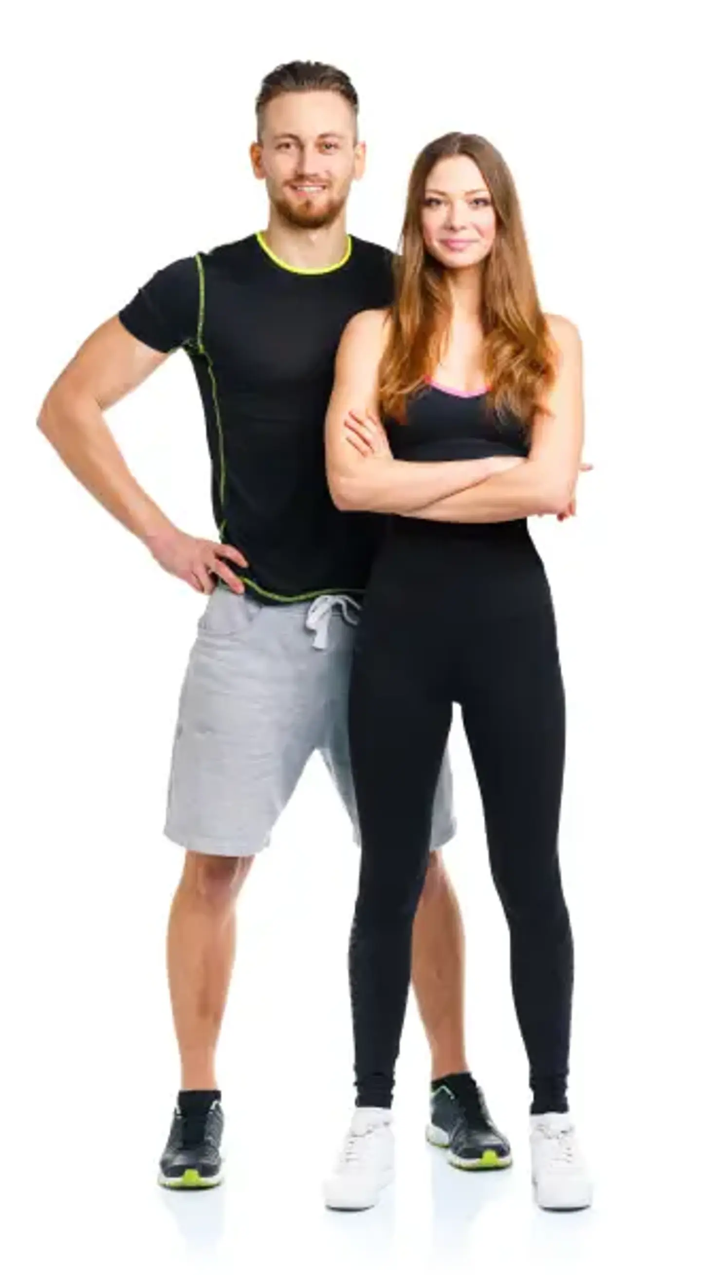 Certified Personal Trainers Posing