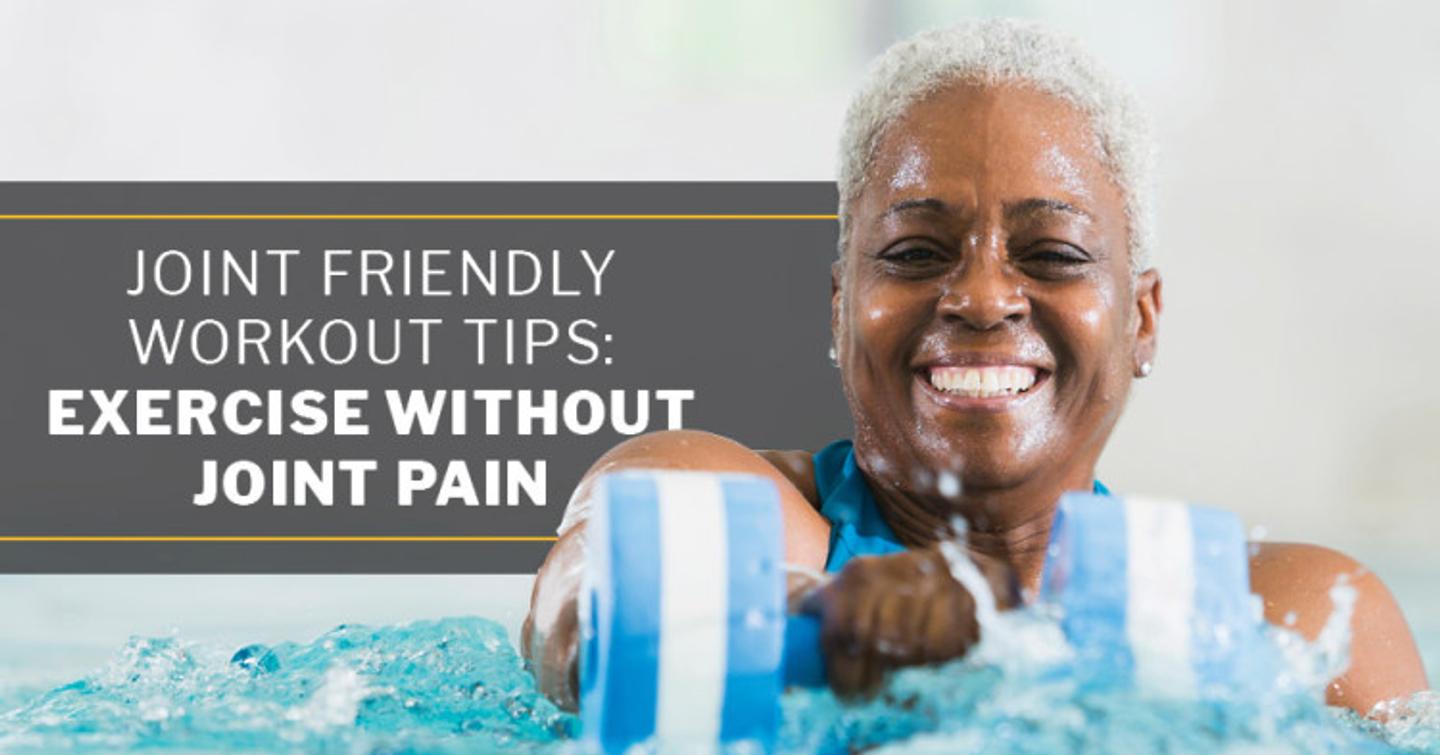 ISSA, International Sports Sciences Association, Certified Personal Trainer, ISSAonline, Joint Friendly Workout Tips: Exercise Without Joint Pain