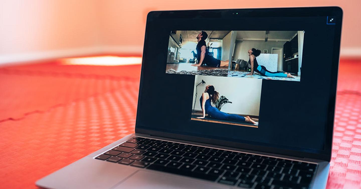 ISSA, International Sports Sciences Association, Certified Personal Trainer, ISSAonline, Yoga, A 6-Step Guide to Becoming an Online Yoga Instructor, Laptop