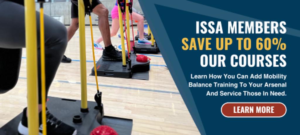 ISSA Members save up to 60% on courses