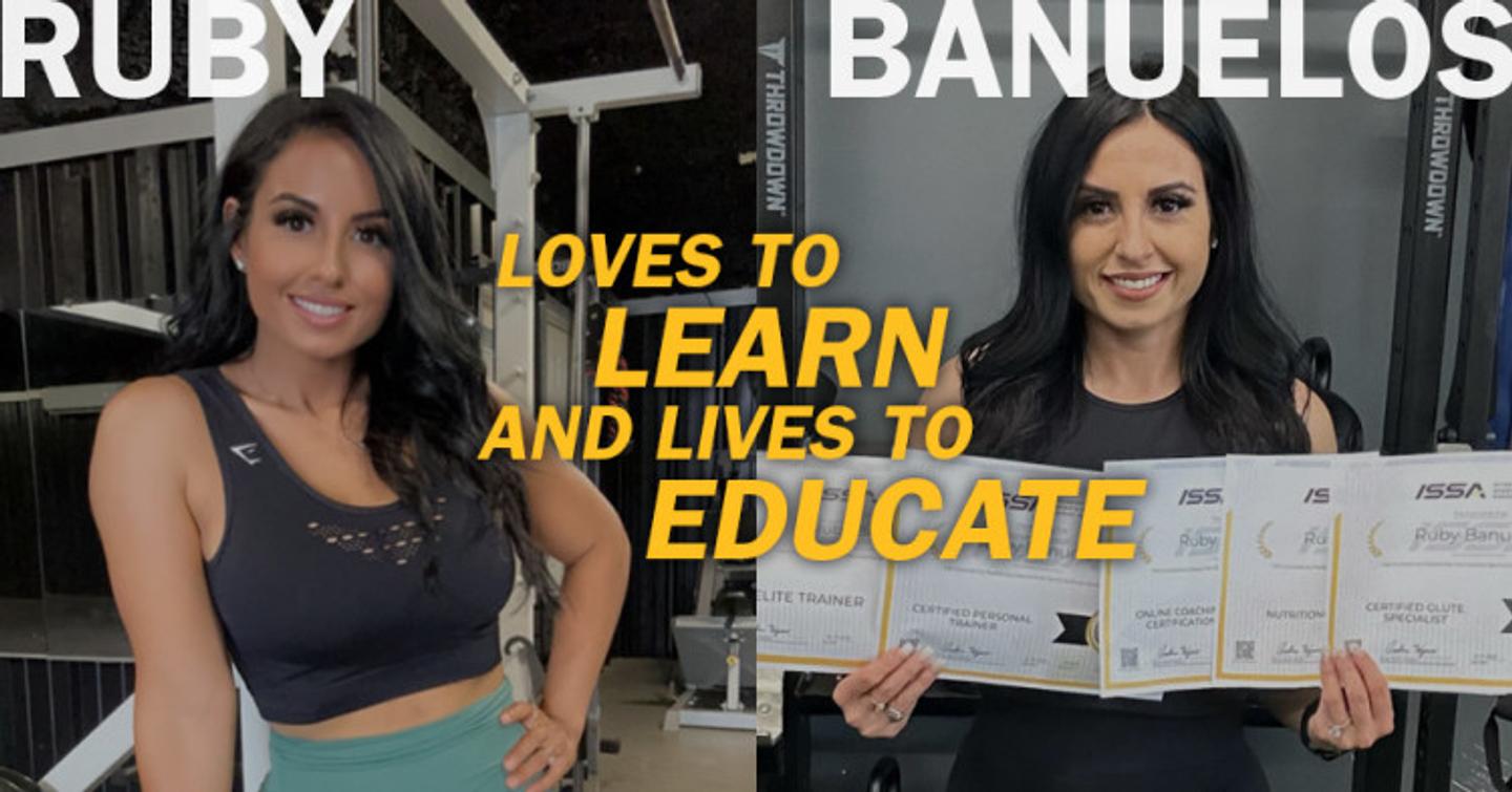 ISSA | Ruby Bañuelos Loves to Learn and Lives to Educate