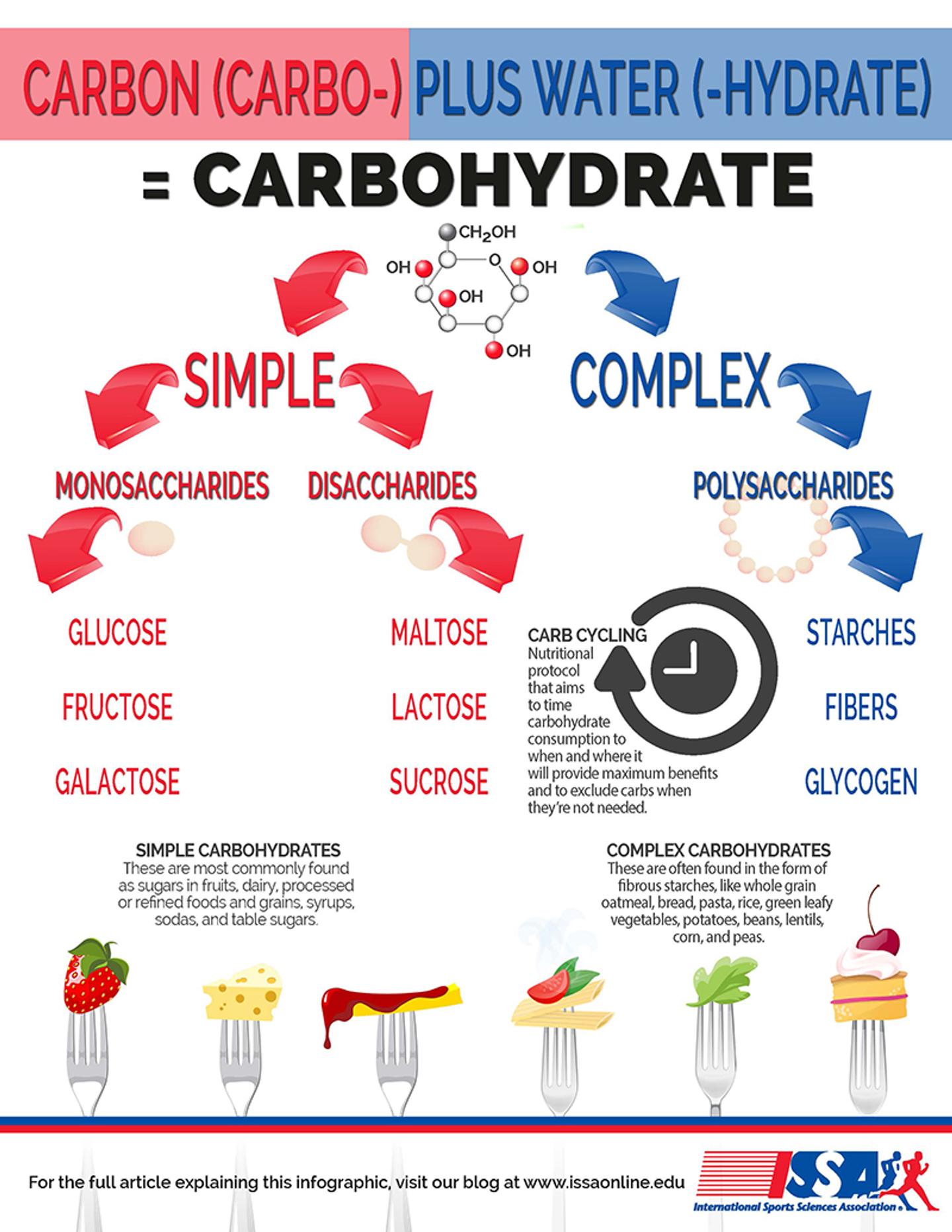 ISSA, International Sports Sciences Association, Certified Personal Trainer, ISSAonline, Use Science to Break Carbohydrate Fear, Carbs, What is Carbohydrate?
