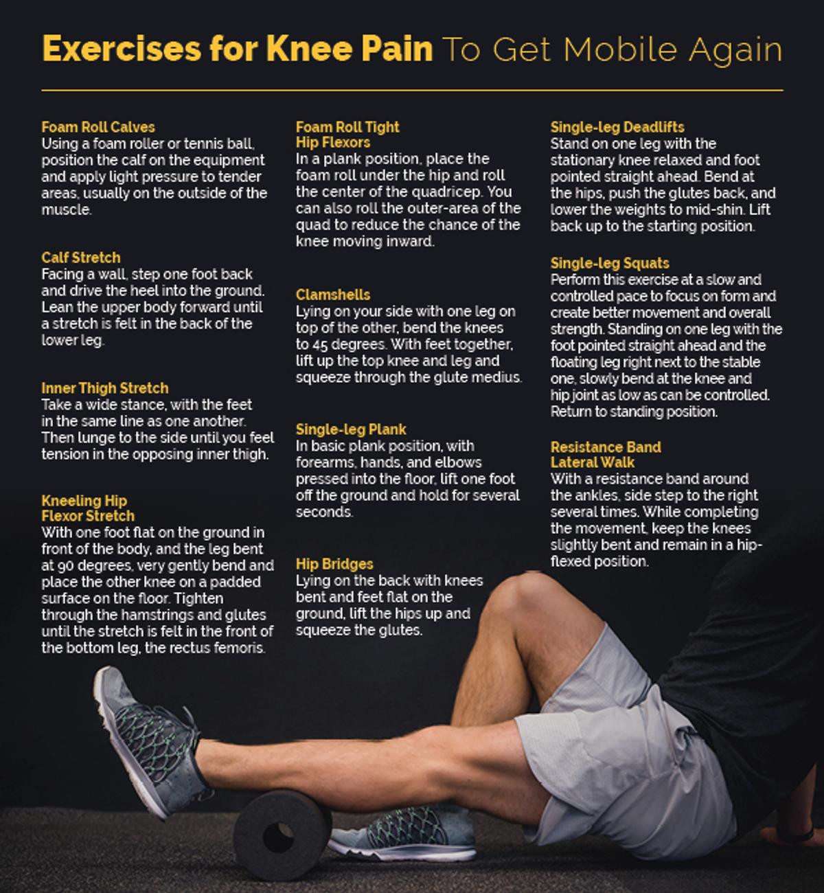 Exercises for Knee Pain Client Handout