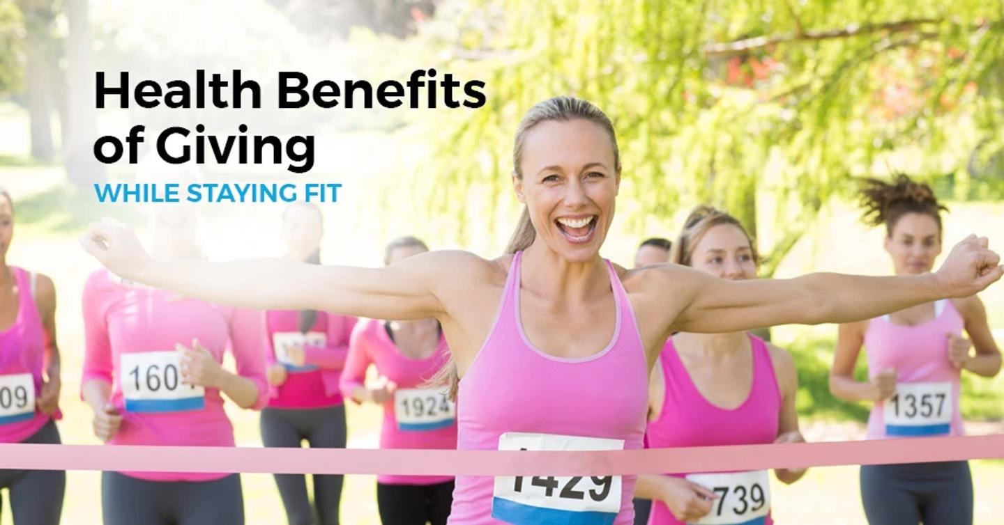 How to Get the Health Benefits of Giving While Staying Fit