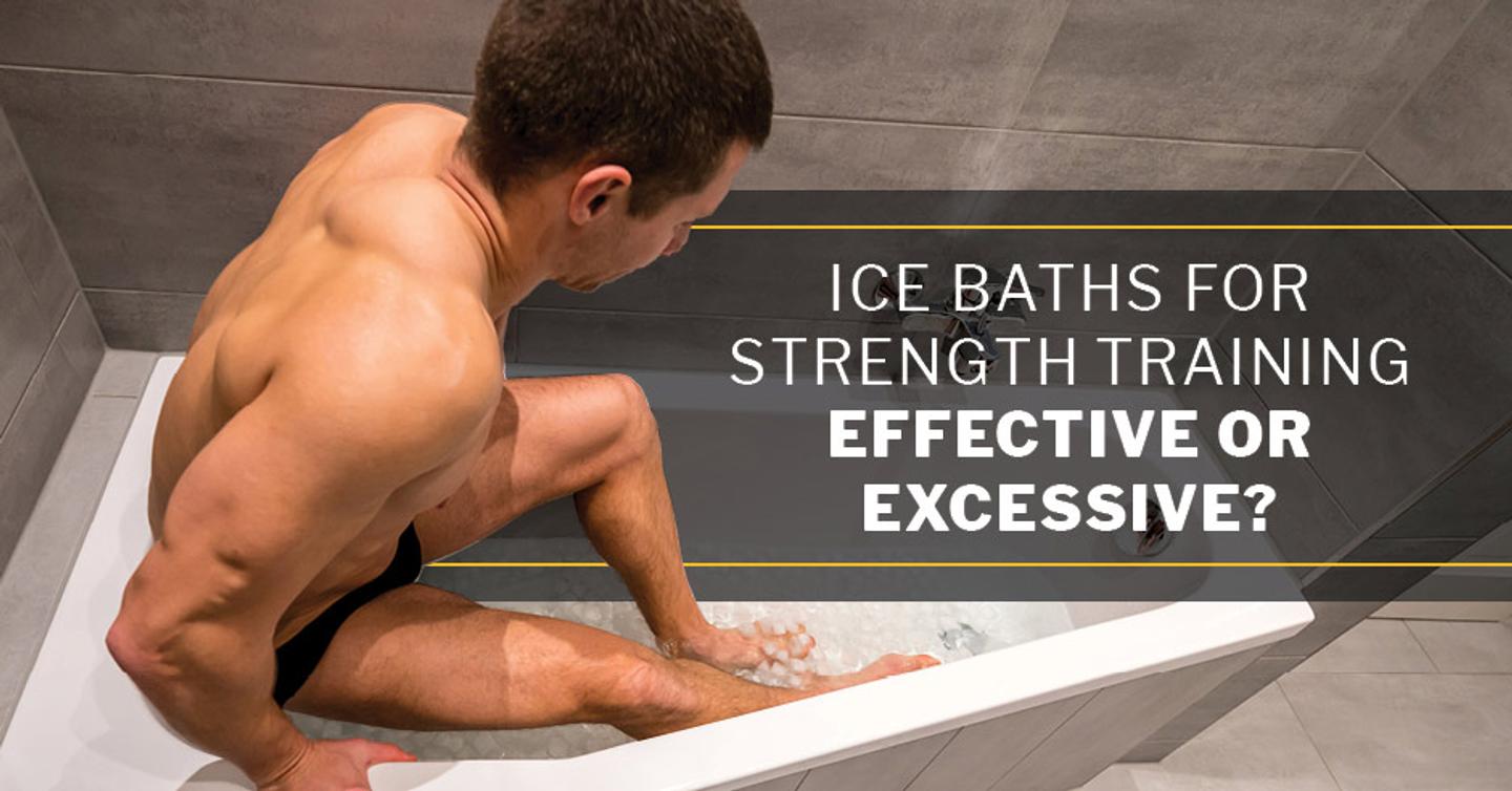  ISSA, International Sports Sciences Association, Certified Personal Trainer, ISSAonline, Ice Baths for Strength Training—Effective or Excessive?