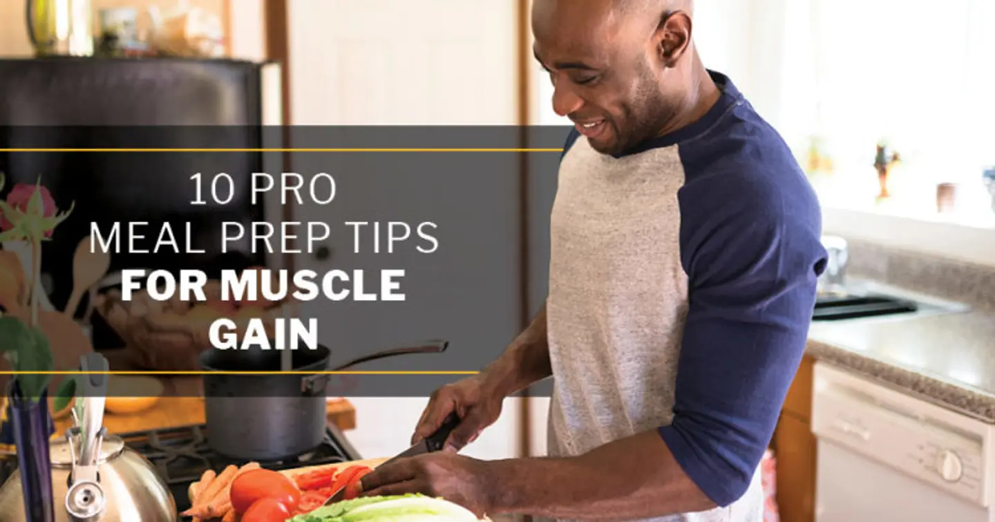 ISSA, International Sports Sciences Association, Certified Personal Trainer, ISSAonline, 10 Pro Meal Prep Tips for Muscle Gain