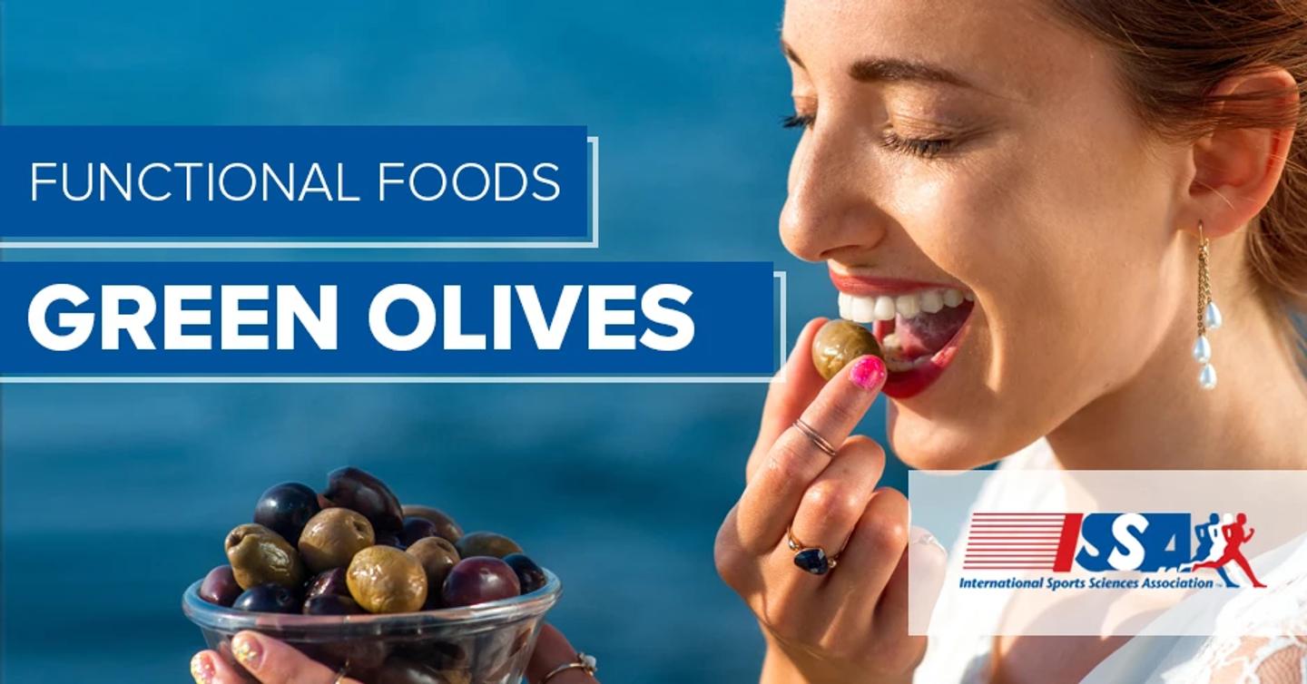 Healthy benefits of green olives
