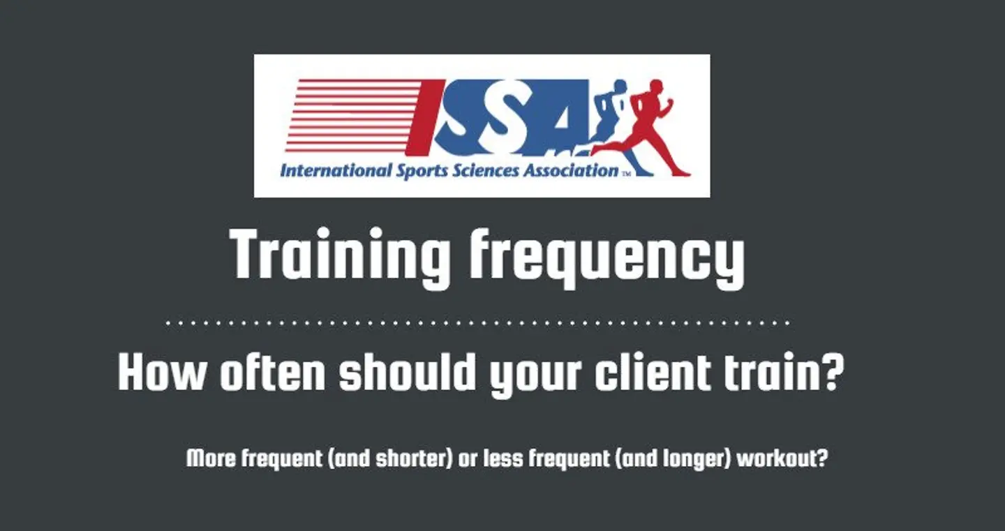 ISSA, International Sports Sciences Association, Certified Personal Trainer, Number, Ideal Number Of Times Your Clients Should Train