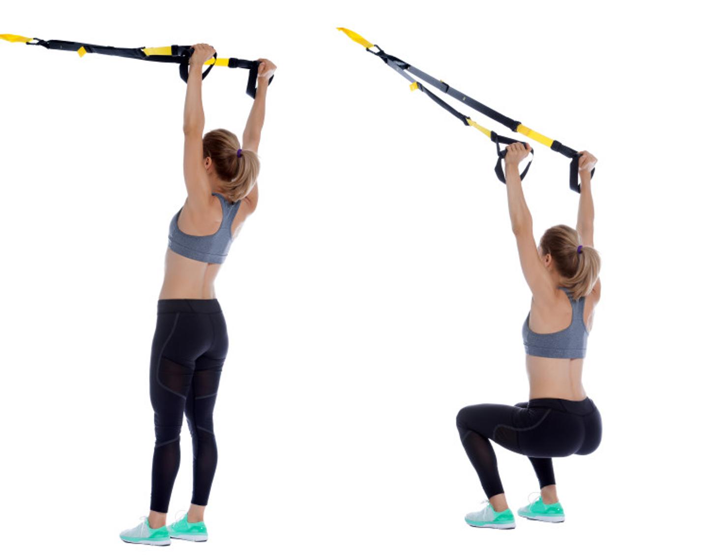 ISSA, International Sports Sciences Association, Certified Personal Trainer, ISSAonline, ISSA x TRX: Best TRX Exercises to Enhance Your Training Squats