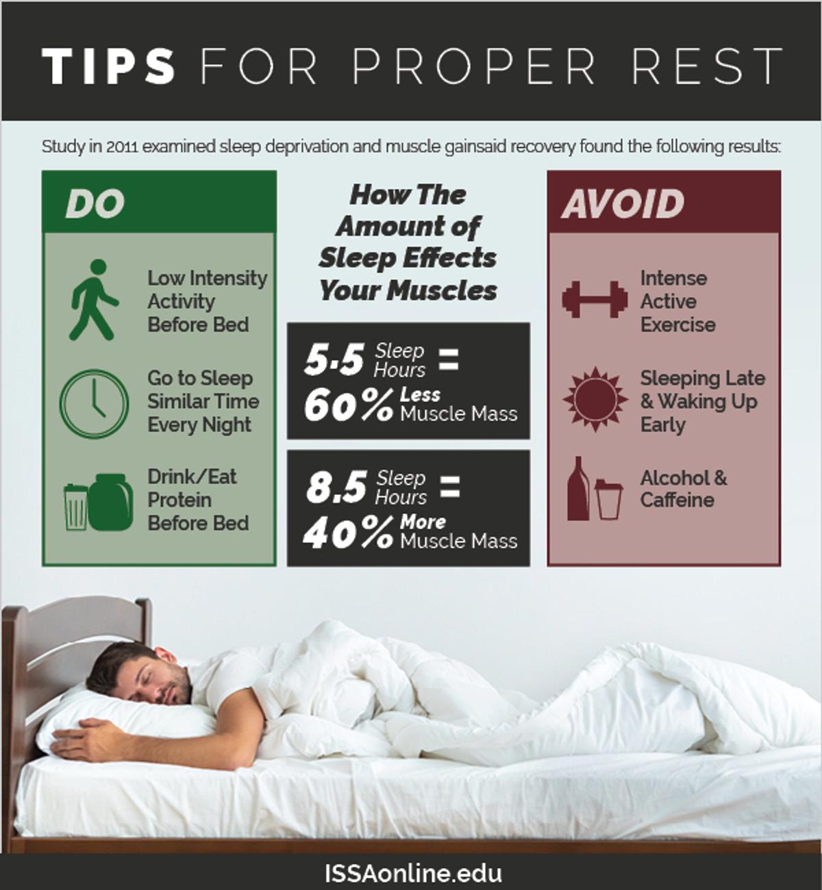 Tips for Proper Rest Handout