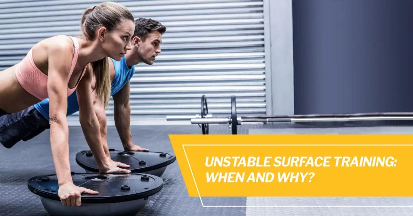 Unstable Surface Training: When and Why?