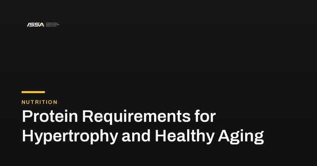 Protein Requirements for Hypertrophy and Healthy Aging